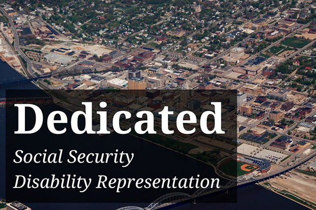 Dedicated SSI Disability Representation